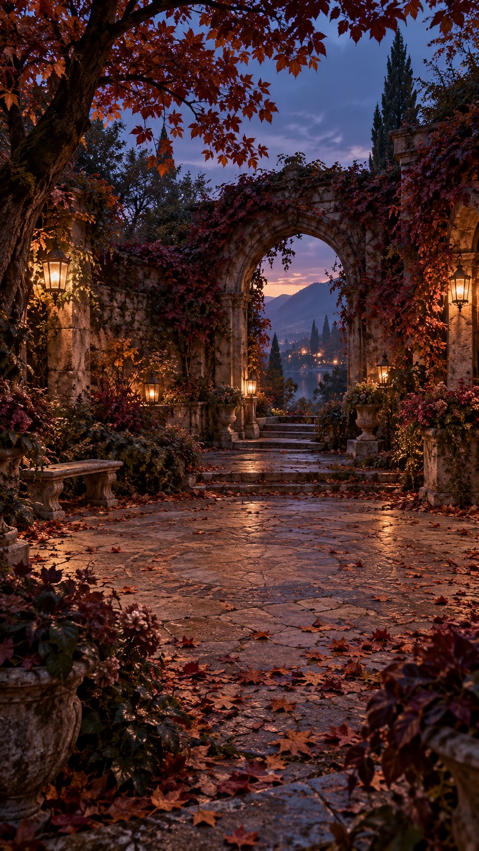 Autumn garden