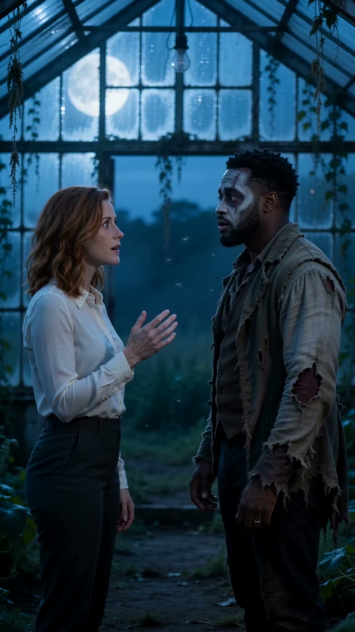 A familiar face returns, changed. The survivor still knows them.
