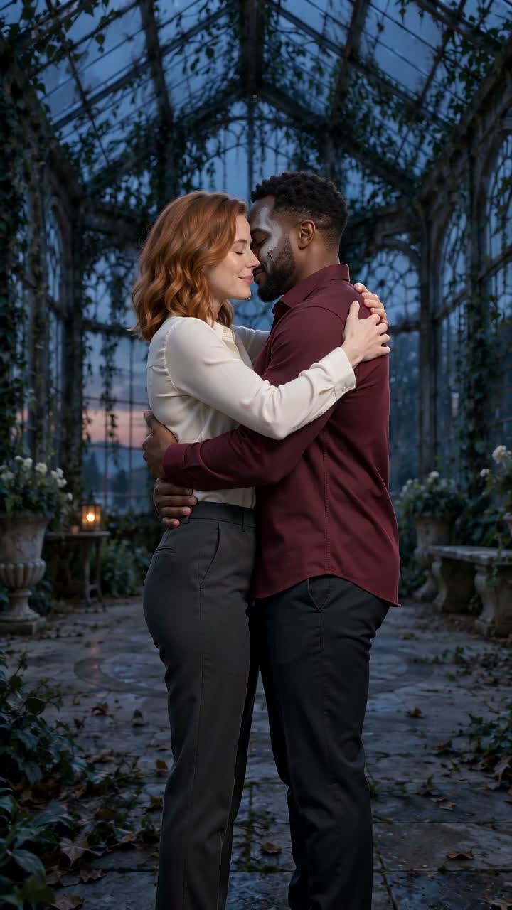 The distance closes, and the two find each other again.